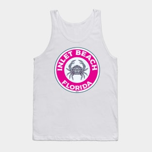 Inlet Beach Florida Crab 30A 30 A Emerald Coast Walton County Tank Top